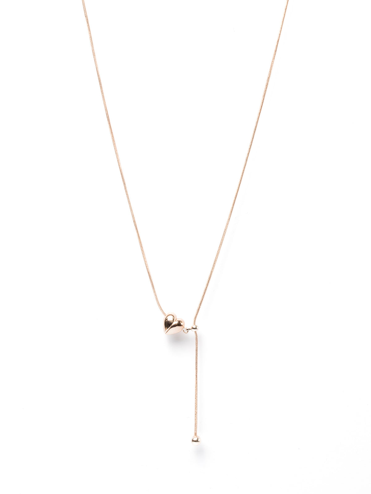 ハートラインネックレス
