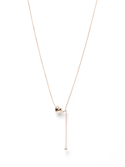 ハートラインネックレス