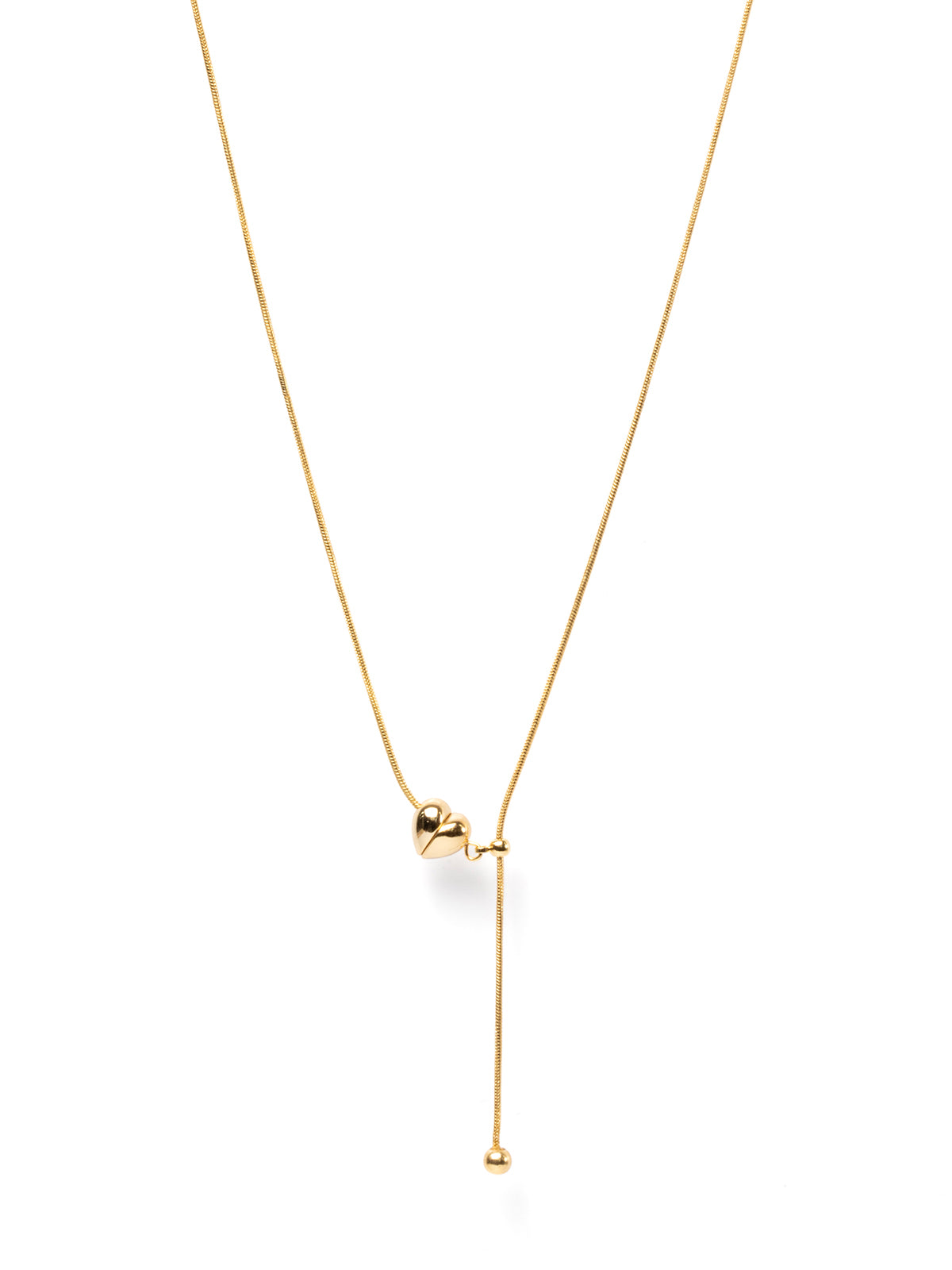 ハートラインネックレス