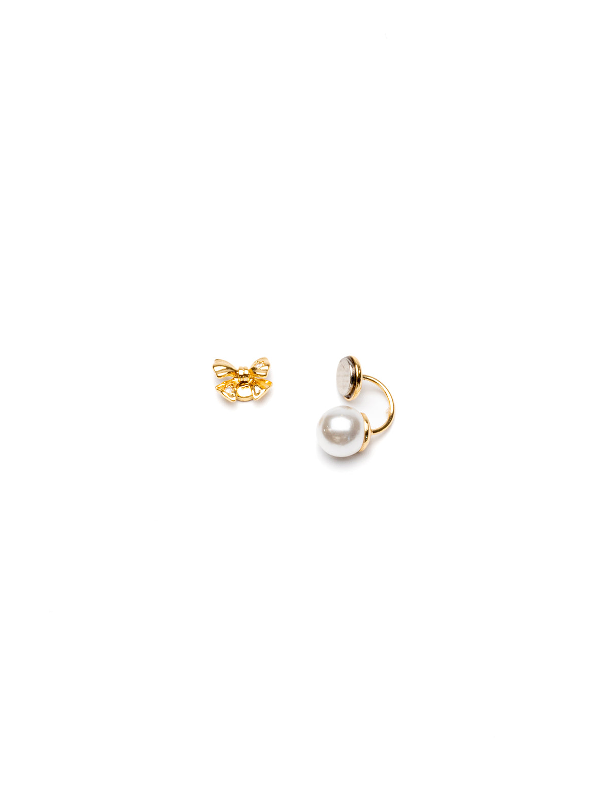 2wayルミエリボンマグネットピアス
