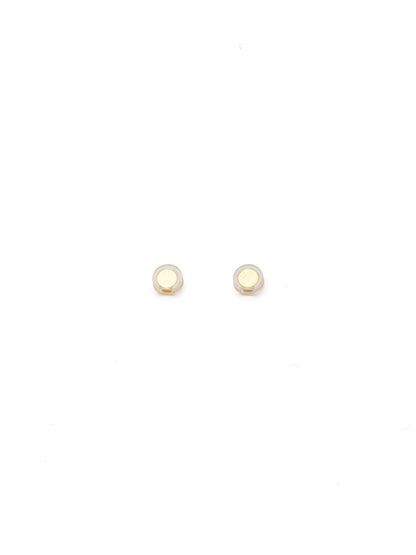 2wayツイストビジューマグネットピアス