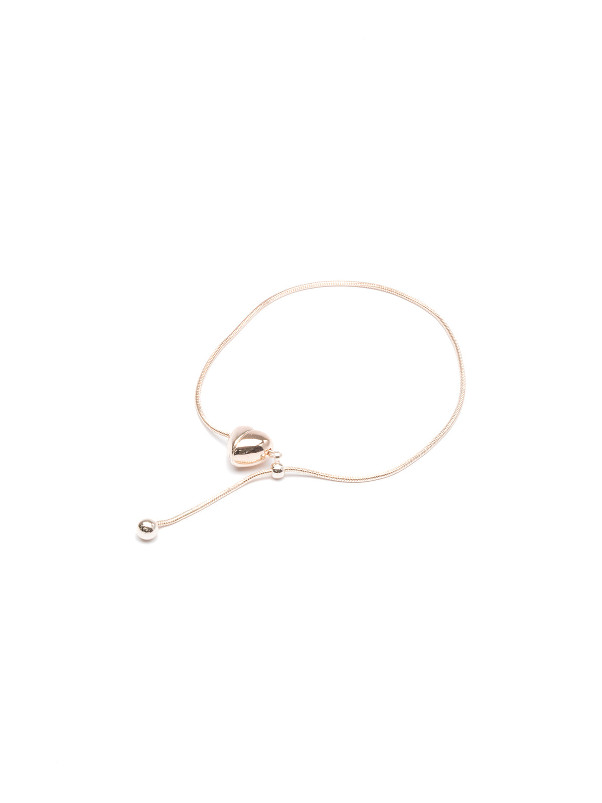 ハートラインブレスレット