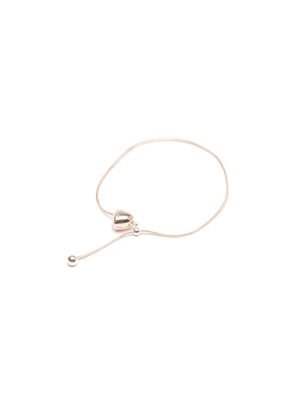 ハートラインブレスレット