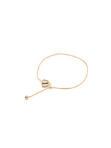 ハートラインブレスレット - ゴールド