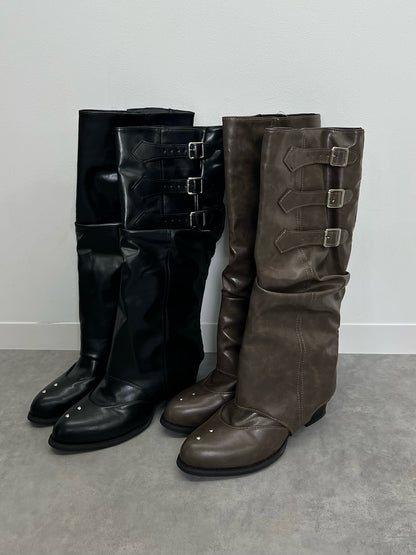 2WAYカバースタッズブーツ