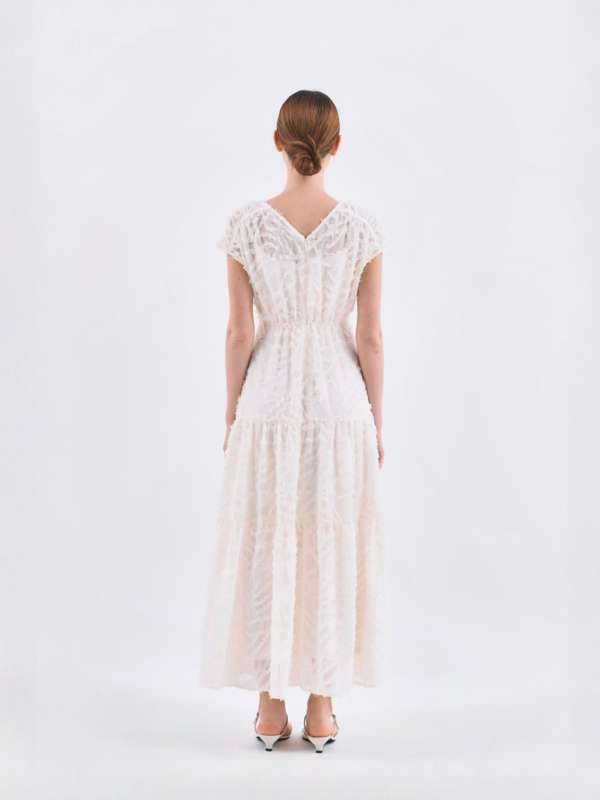 JACQUARD LACE DRESS