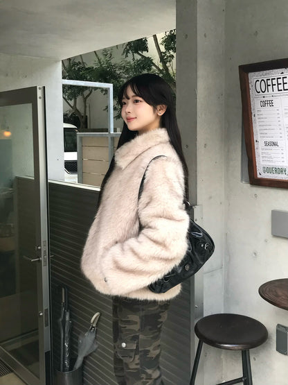 ボリュームファータッチカラーコート