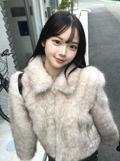 ボリュームファータッチカラーコート