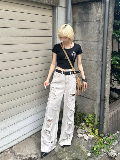 クロスミニTシャツ