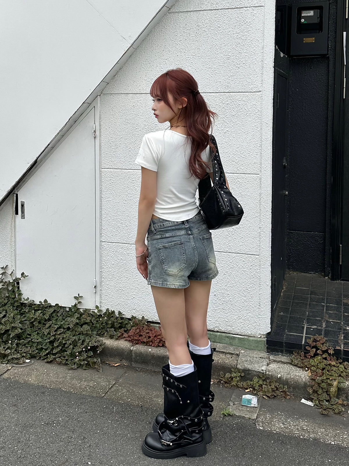 クロスミニTシャツ