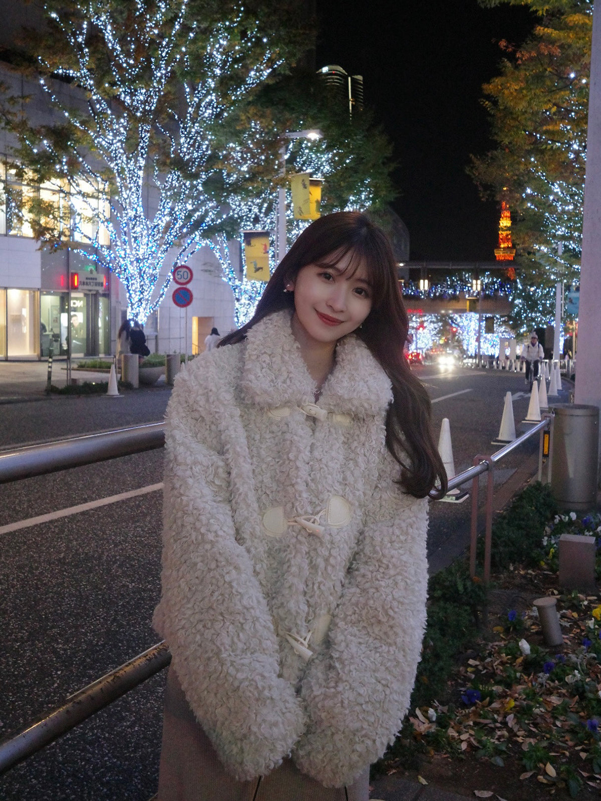 プードルファータッチダッフルコート