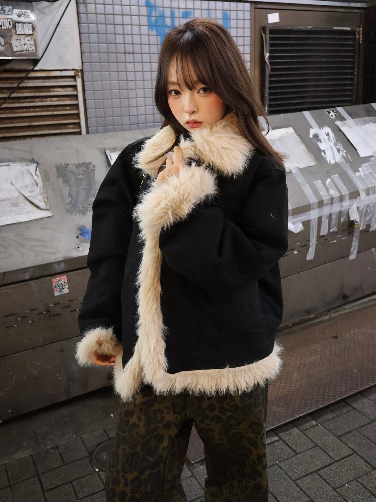 ファータッチミドルデニムジャケット