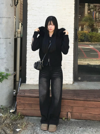 ヴィンテージメイクルーズデニムパンツ