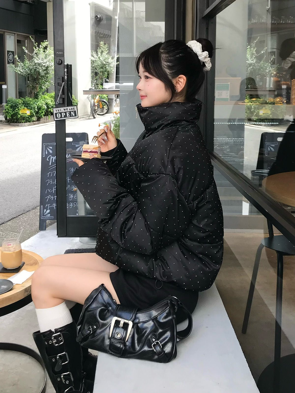 ヴィンテージバックルワンハンドルバッグ