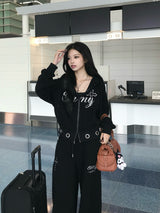 ロゴスウェットセットアップ【11月中旬予約】 - ブラック