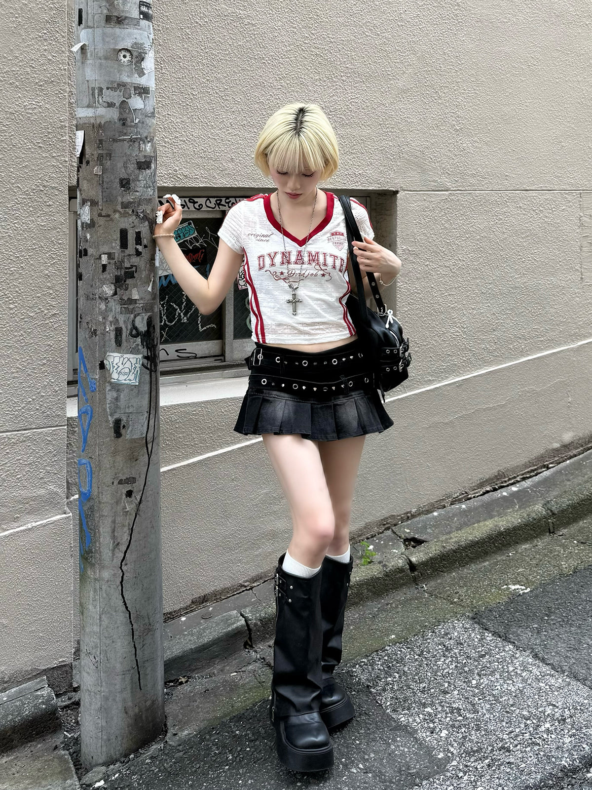 レースラインTシャツ