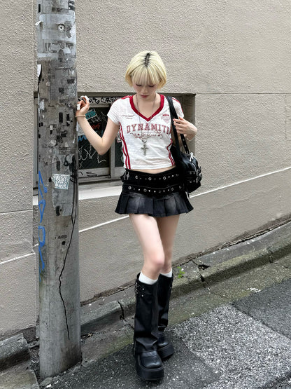 レースラインTシャツ