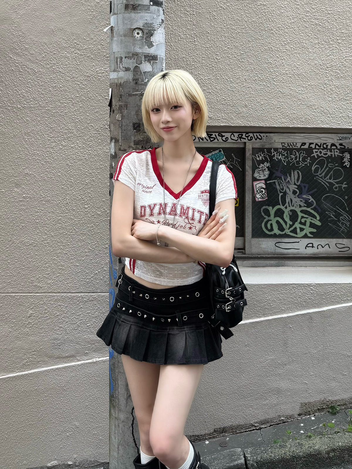 レースラインTシャツ