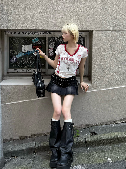レースラインTシャツ