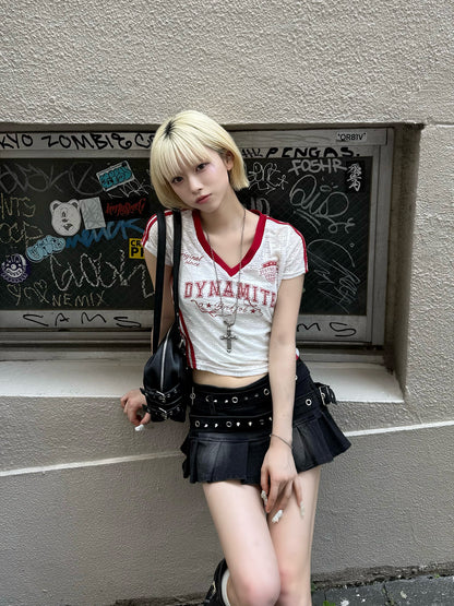 レースラインTシャツ