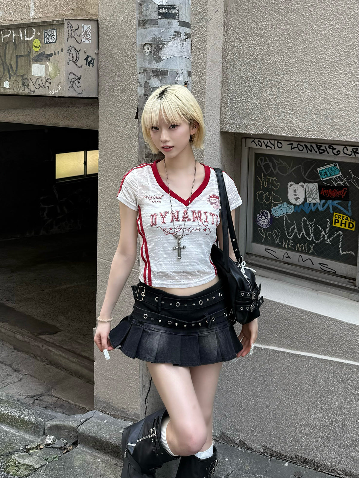 レースラインTシャツ