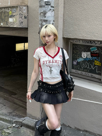 レースラインTシャツ