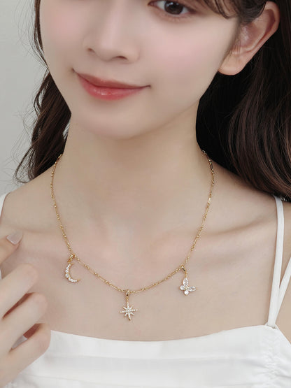 シャインバタフライチャーム