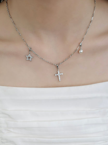 シンプルパールチャーム