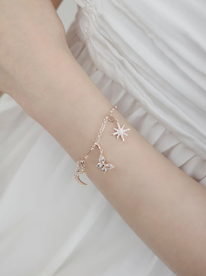 シャインバタフライチャーム