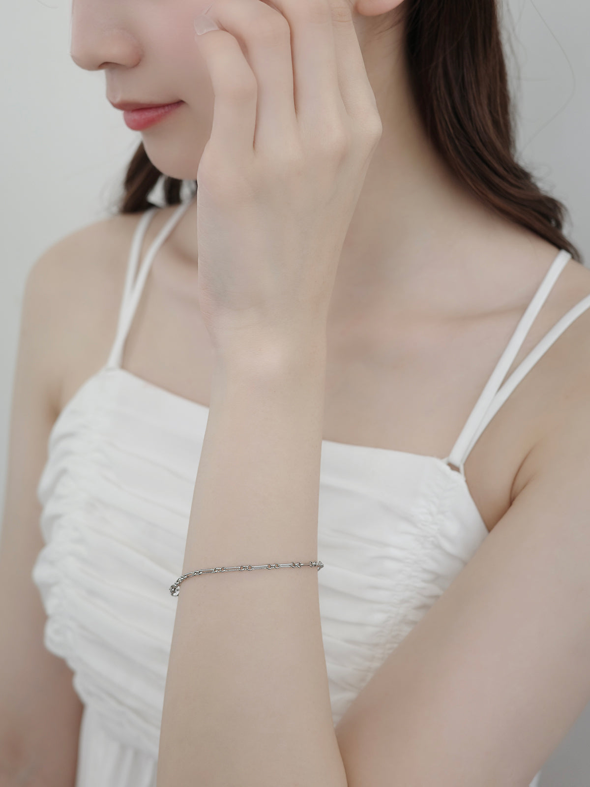 ミックスチェーンブレスレット