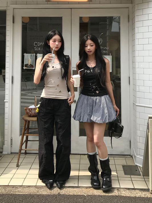 リングホールタンクトップ