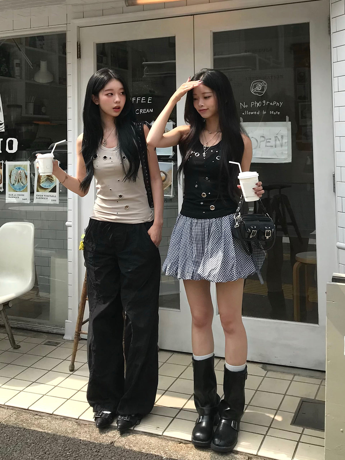 リングホールタンクトップ