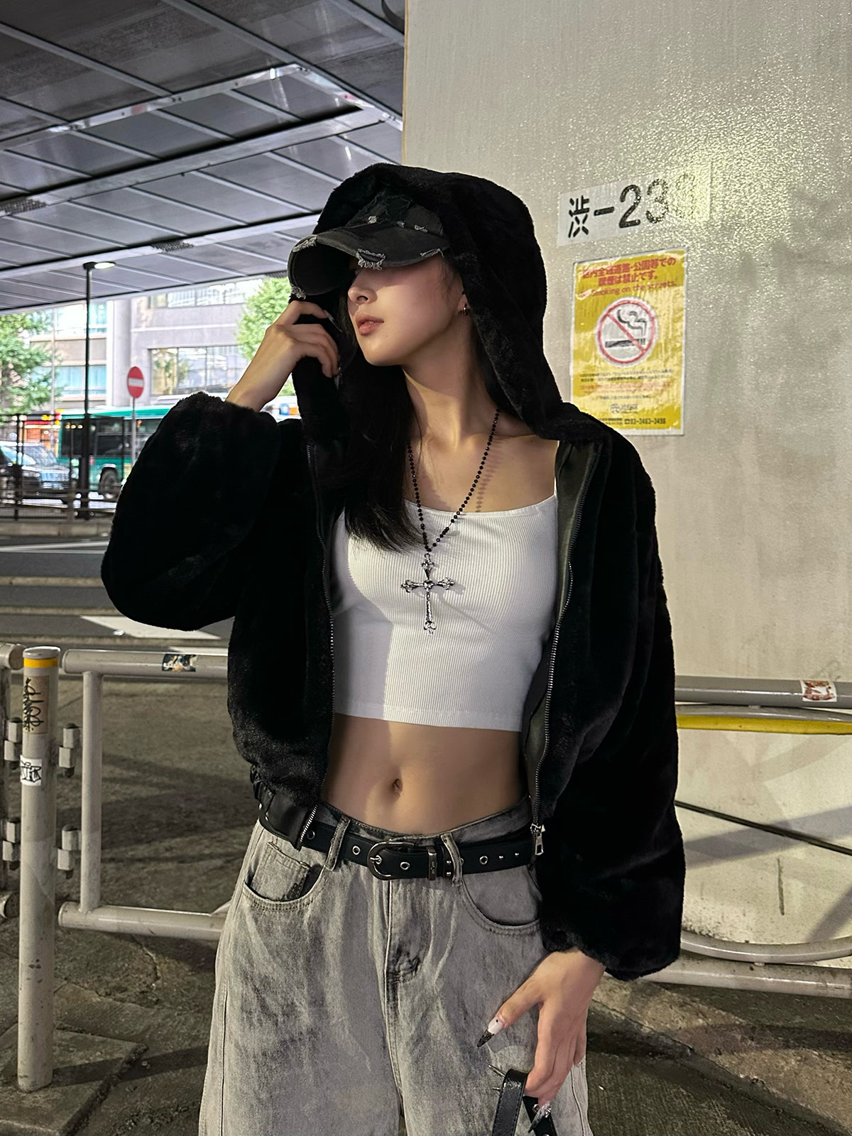 ファータッチフーディーブルゾン