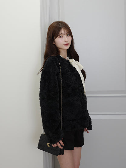 ソフトファータッチボタンコート