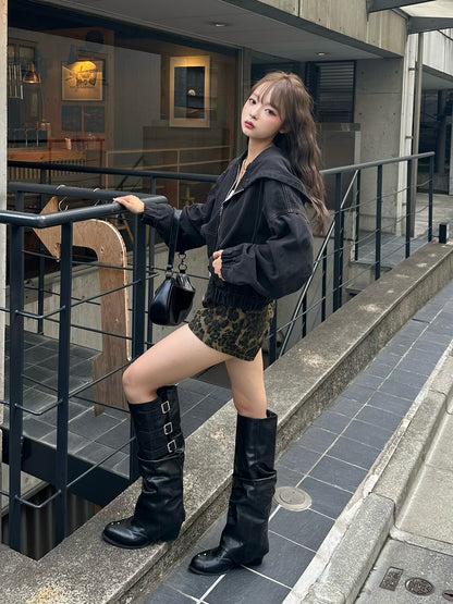 2WAYカバースタッズブーツ