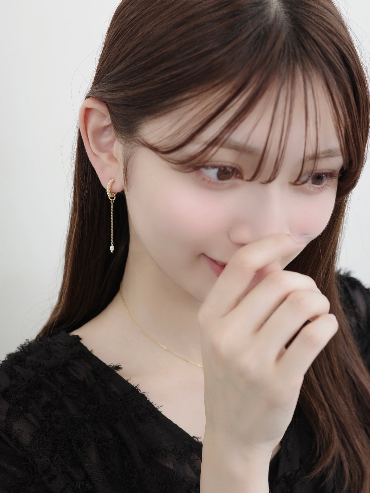 パールチェーンチャーム