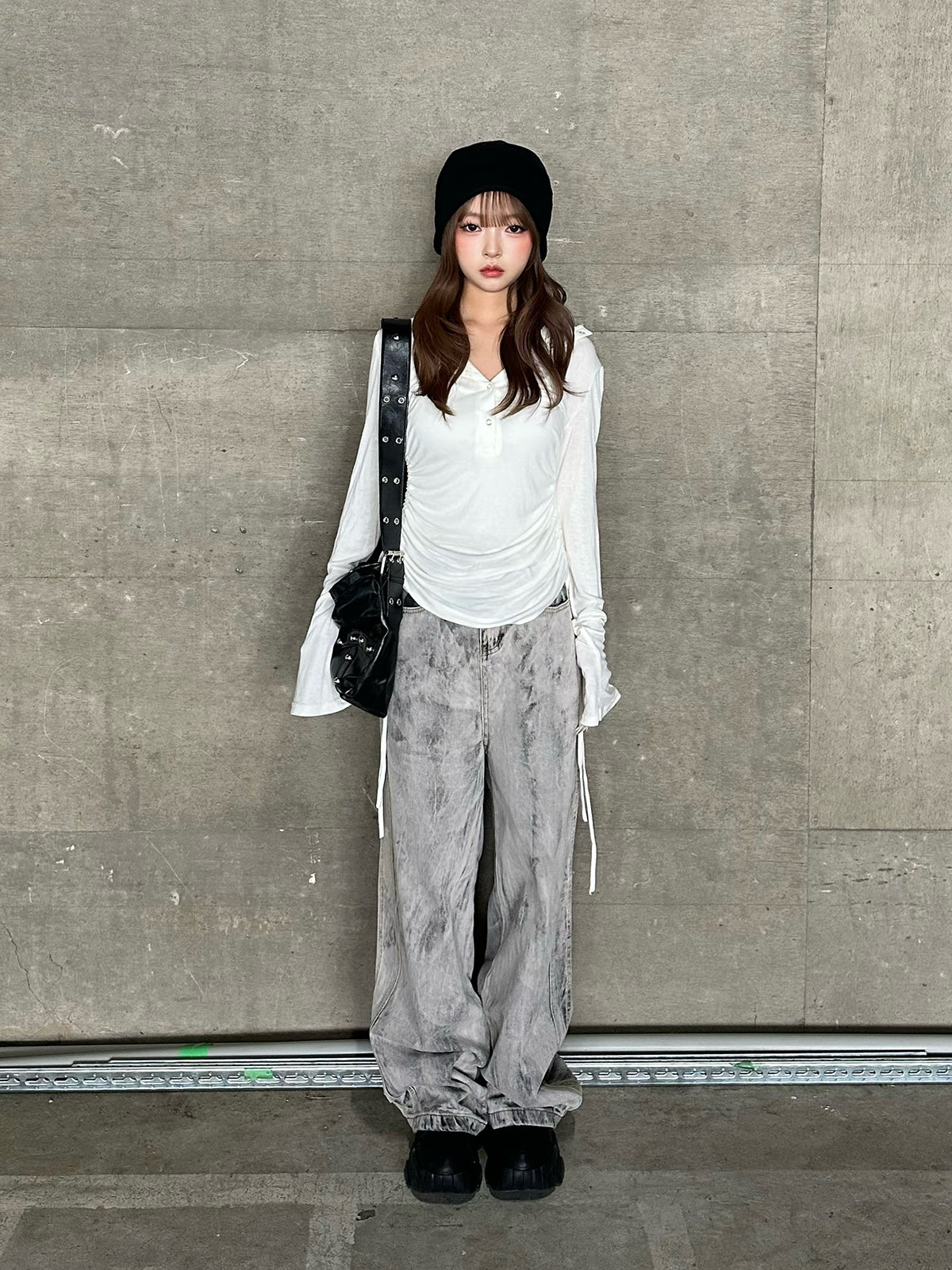 ドロストフーディーカットソー