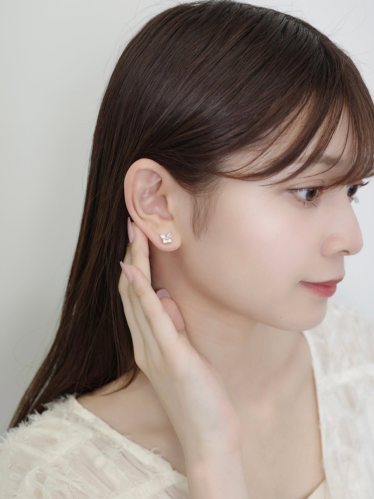 2wayバタフライマグネットピアス