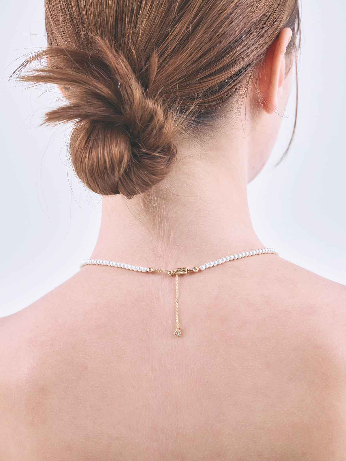 GRADATION PEARL NECKLACE