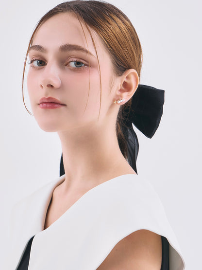 PEARL FLOWER EARRINGS