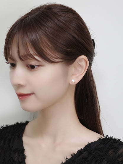 2wayパールマグネットピアス