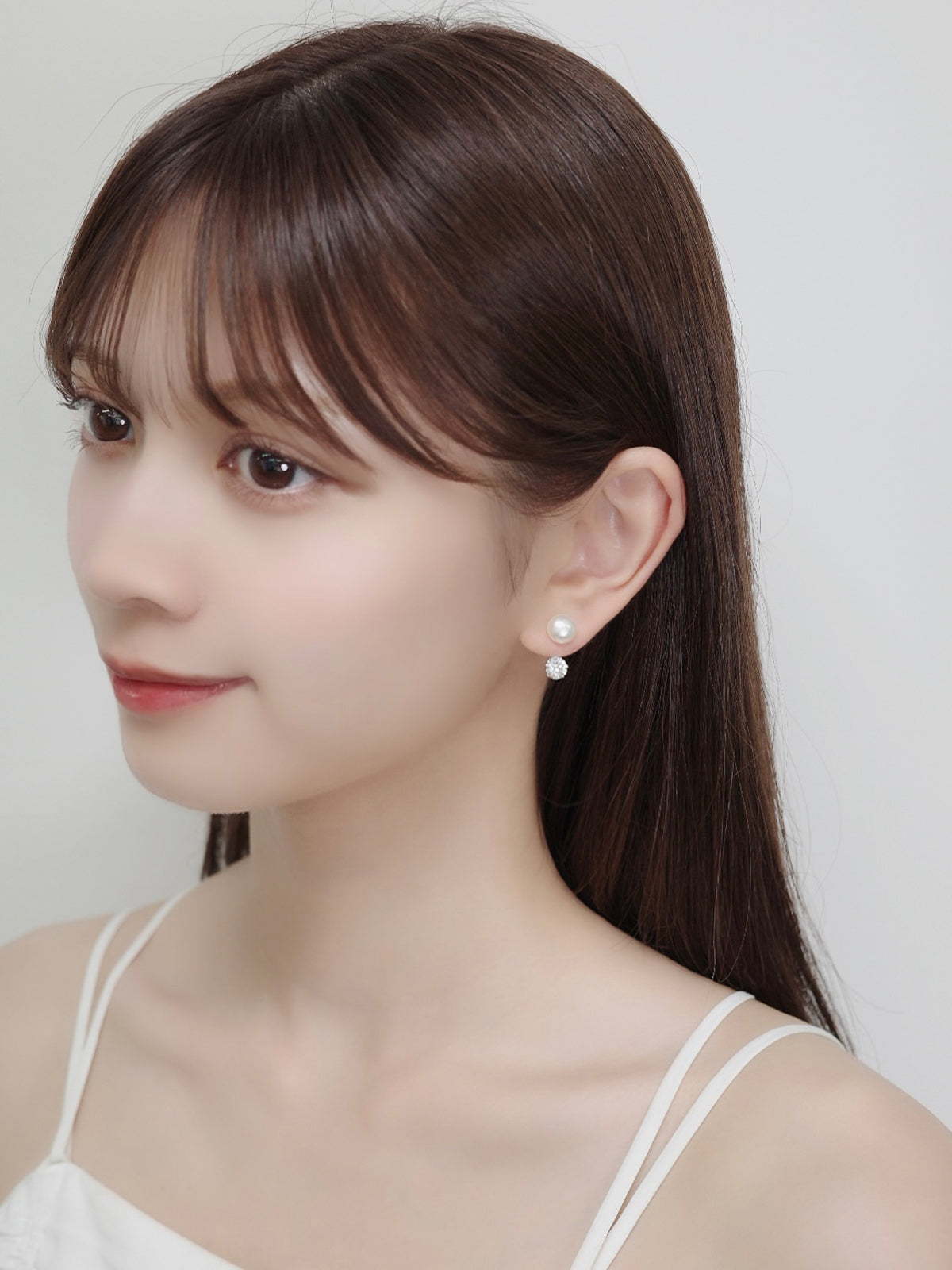 2wayパールマグネットピアス