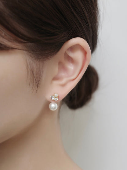 2wayルミドットマグネットピアス