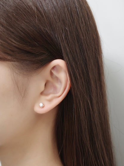 2wayタイニーリボンマグネットピアス