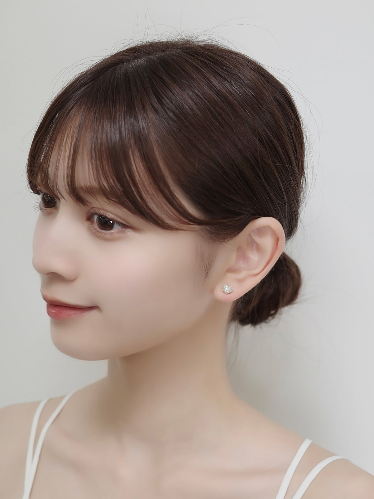 2wayシャインハートマグネットピアス