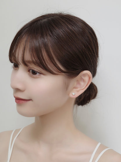 2wayシャインハートマグネットピアス