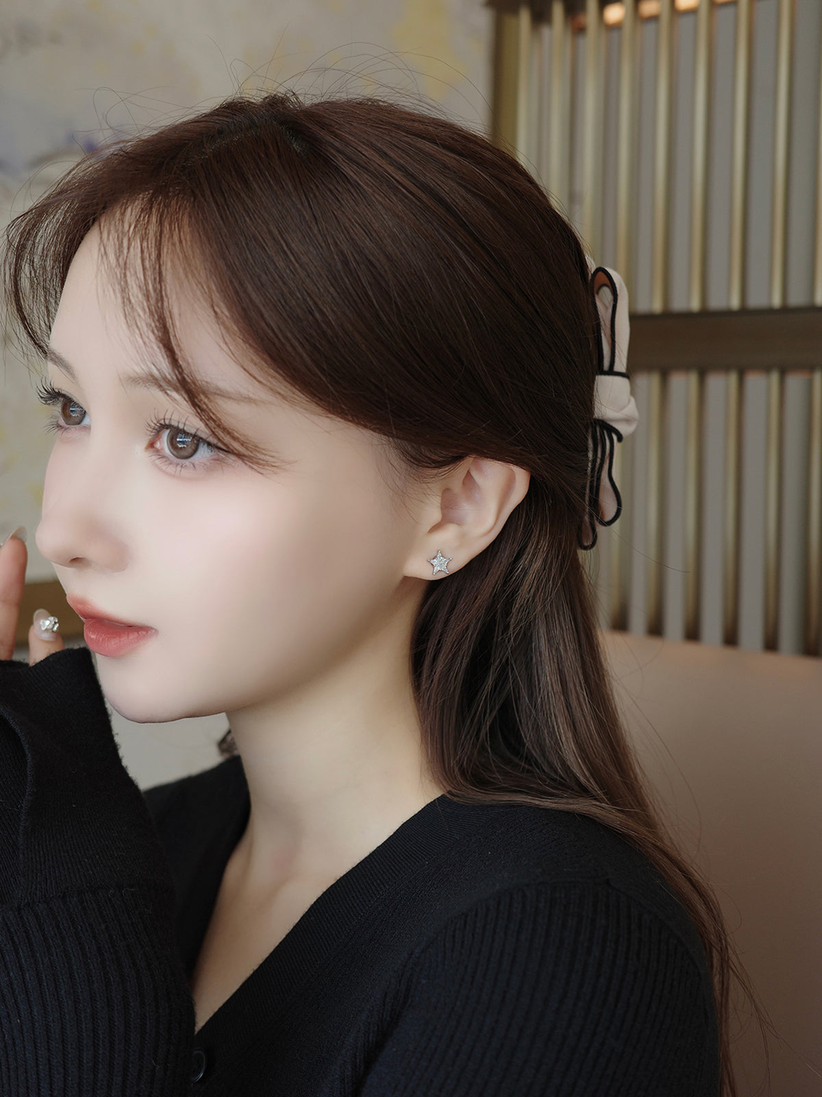 スタージュエルマグネットピアス