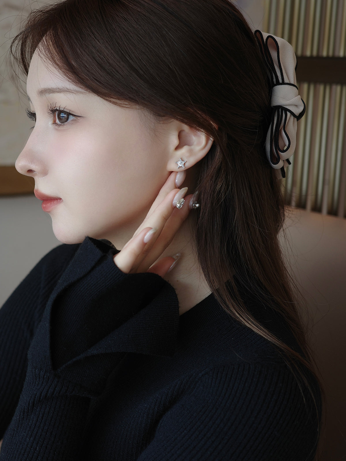 スタージュエルマグネットピアス