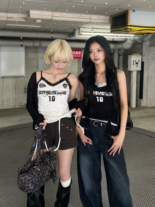 ドロストレースキャミソール