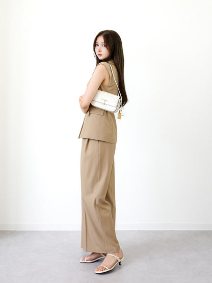 BELTED TAILORED SET